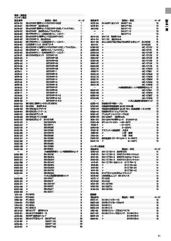 SK総合カタログ 2026