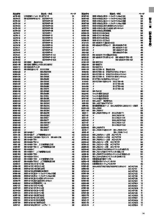 SK総合カタログ 2026